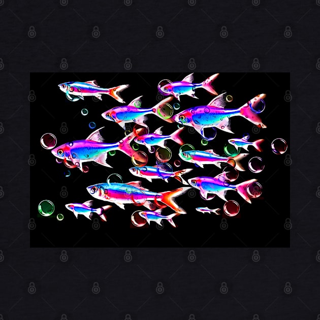 Neon Fish by danieljanda